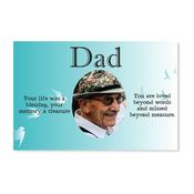Memorial Wallet Card, Personalised Gift image
