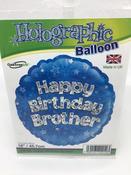 Happy Birthday Brother Balloon image