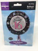 Sweet 16 balloon image