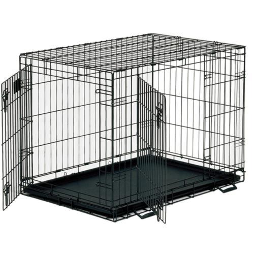Midwest lifestages double on sale door dog crate