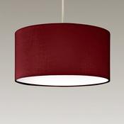 Lucia Ceiling Pendant Shade in Red with Diffuser- L30LUCIARED/PEN image