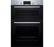 Bosch Series 6 Electric Double Pyrolytic Smart Oven Stainless Steel | MBA578BS7B image