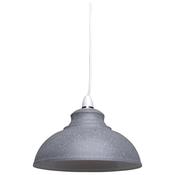 Seaford Grey Dapple Metal Non Electrical Ceiling Light Shade-LSEAFORDBRN/PEN image
