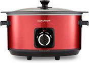Morphy Richards Accents 6.5L Sear &amp; Stew Slow Cooker Red | 461026 image