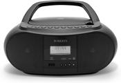 Roberts Zoombox 4 Portable  Boombox With Bluetooth Black l ZOOMBOXFM4BK image