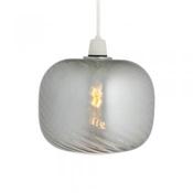 Jesmond Amber Non Electric Glass Swirl Shade: 9432 NE SM