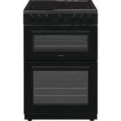 NordMende 60cm Twin Cavity Electric Fan Cooker with Ceramic Top Black | CTEC63BK image