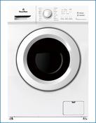 Powerpoint 7kg 1200 Spin Washing Machine White | P35127SKWA image
