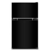 Powerpoint Under Counter 845×47 Fridge Freezer Black | P7531M/4BL-E image