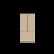 Fisher &amp; Paykel 90cm Series 7 Integrated French Door Refrigerator Freezer | RS90A3 image