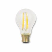 LED Filament Dimmable Clear Glass B22 (Warm White) 7w, 2700K - SCF-DGLS B22