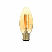 Source LED Filament Dimmable Vintage Candle B22, 4w, 2200K