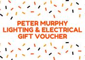 Peter Murphy Lighting &amp; Electrical Gift Card €100
