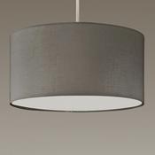 Lucia Ceiling Pendant Shade in Grey with Diffuser- L30LUCIAGRE/PEN image