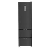 Whirlpool Dual No Frost 3 Door Fridge Freezer with 6th Sense Dark Inox | WHKF6352XBR5UK image