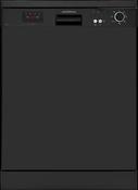 Nordmende 60cm 12 Place Black Dishwasher | DW67BL