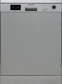 Nordmende 60cm 12 Place Silver Dishwasher | DW67SL