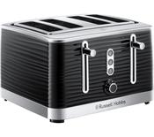 RUSSELL HOBBS Inspire 24381 4-Slice Toaster - Black image