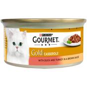 GOURMET Gold Casserole with Duck &amp;amp; Turkey Can, 85g image