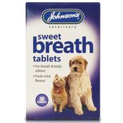 JOHNSON'S Sweet Breath Tablets, 30 Pack image