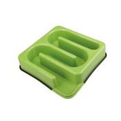 M-PETS Labyrinth Anti Scoff Bowl, Green image