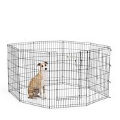 MIDWEST Exercise Pen with Door, 36in Black image