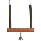 TRIXIE Natural Living Swinging Trapeze with Bell, 12x15cm image