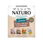 NATURO Senior Turkey &amp;amp; Rice Dog Food Tray, 400G image