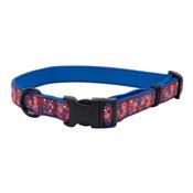 RIBBON Collar, Red &amp;amp; Blue Paws image