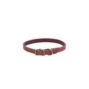 CIRCLE T Rustic Leather Collar Red image