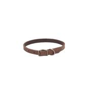 CIRCLE T Rustic Leather Collar Brown image