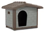 MP BERGAMO Eco Plastic Kennel w Double Wall Roof image