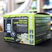 KOMODO Ceramic Heat Emitter, Black image