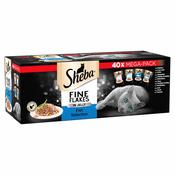 SHEBA Fine Flakes Fish in Jelly Pouch, 40x85g image