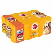 PEDIGREE Wet Dog Food Tins Mixed Selection in Jelly, 12x385g image