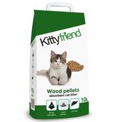 KITTYFRIEND Wood Pellets Litter, 10-Litre