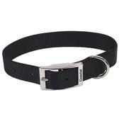 COASTAL Nylon 1 Inch Dog Collar, Black image