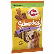 PEDIGREE Schmackos Dog Treats with Poultry, 20 Sticks image