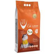 VAN CAT Orange Clumping Litter, 5kg image