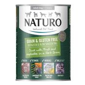 NATURO Adult GF Duck &amp;amp; Gravy Dog Food, 390g image