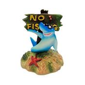 BETTA Shark No Fishing Sign