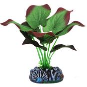 BETTA Silk Green Plant for Aquarium, 13cm image