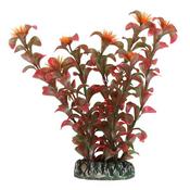 BETTA Plastic Red &amp;amp; Green Plant for Aquarium, 20cm image