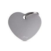 MY FAMILY Big Heart Aluminium ID Tag image