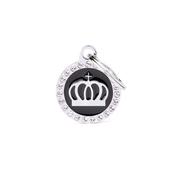 MY FAMILY Black Glam Crown ID Tag image