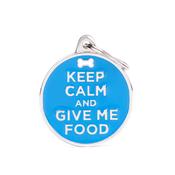 MY FAMILY Keep Calm ID Tag