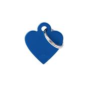 MY FAMILY Small Blue Heart Tag image