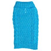 SOTNOS Sparkle Cable Knit Jumper, Blue image