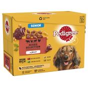 PEDIGREE Mixed Selection Senior Pouch, 12x100g image