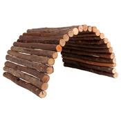 TRIXIE Natural Wood Bridge for Rabbits 65x40cm image